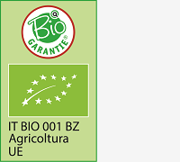 Bio Garantie con logo biologico UE con Agricoltura UE