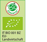 Bio Garantie mit EU-Bio-Logo und EU Landwirtschaft