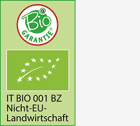 Bio Garantie mit EU-Bio-Logo und Nicht-EU-Landwirtschaft